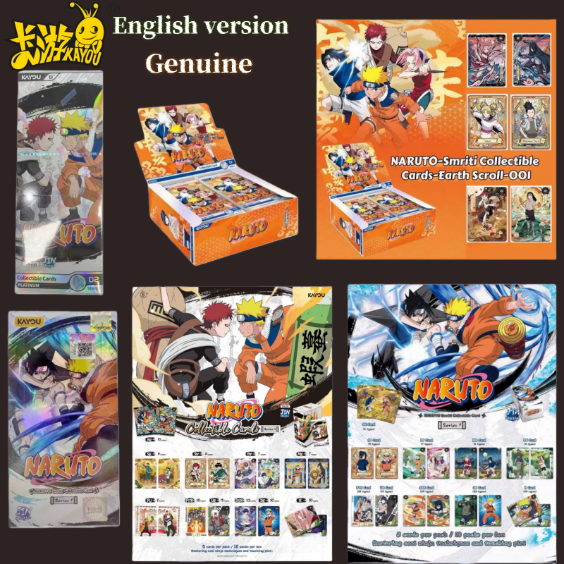 Board Game Naruto - KAYOU Genuine ACG Cards English version