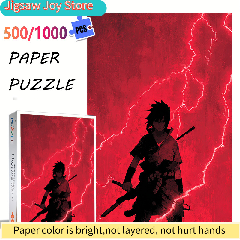Board Game Naruto - of thick and scratch-resistant paper jigsaw