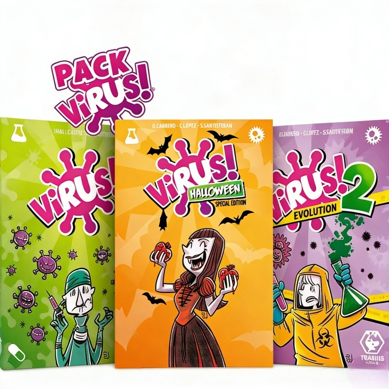Board Game Virus - The latest Virus virus infection card