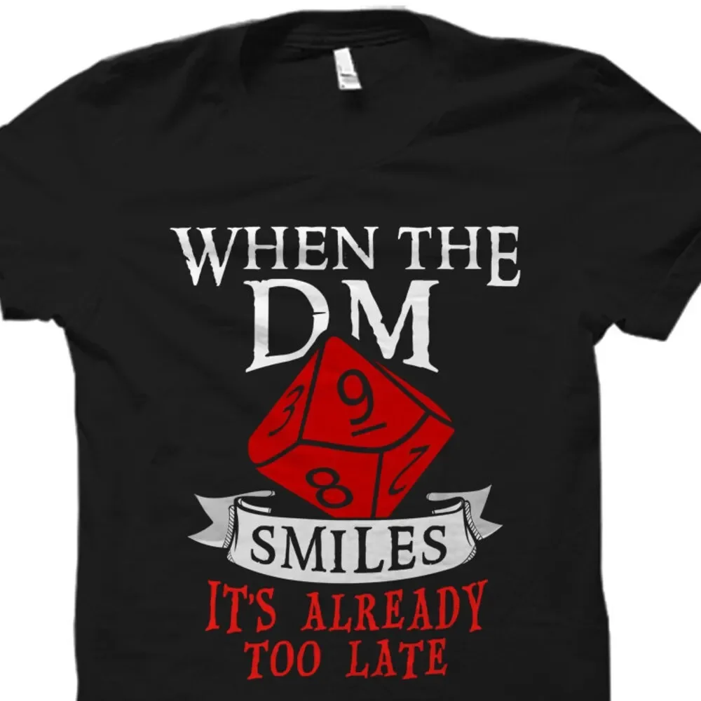 Board Game Geek - Dungeon Master T Shirt Geek When