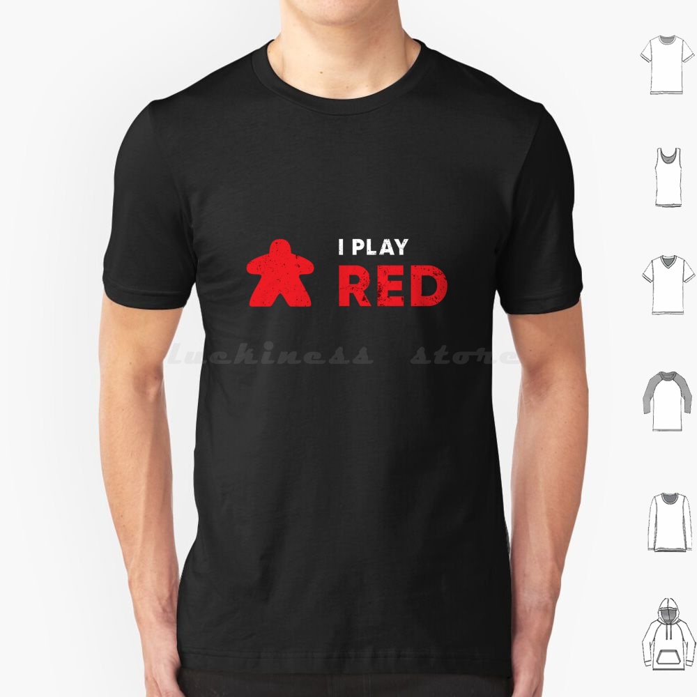 Board Game Geek - I Play Red T Shirt Men