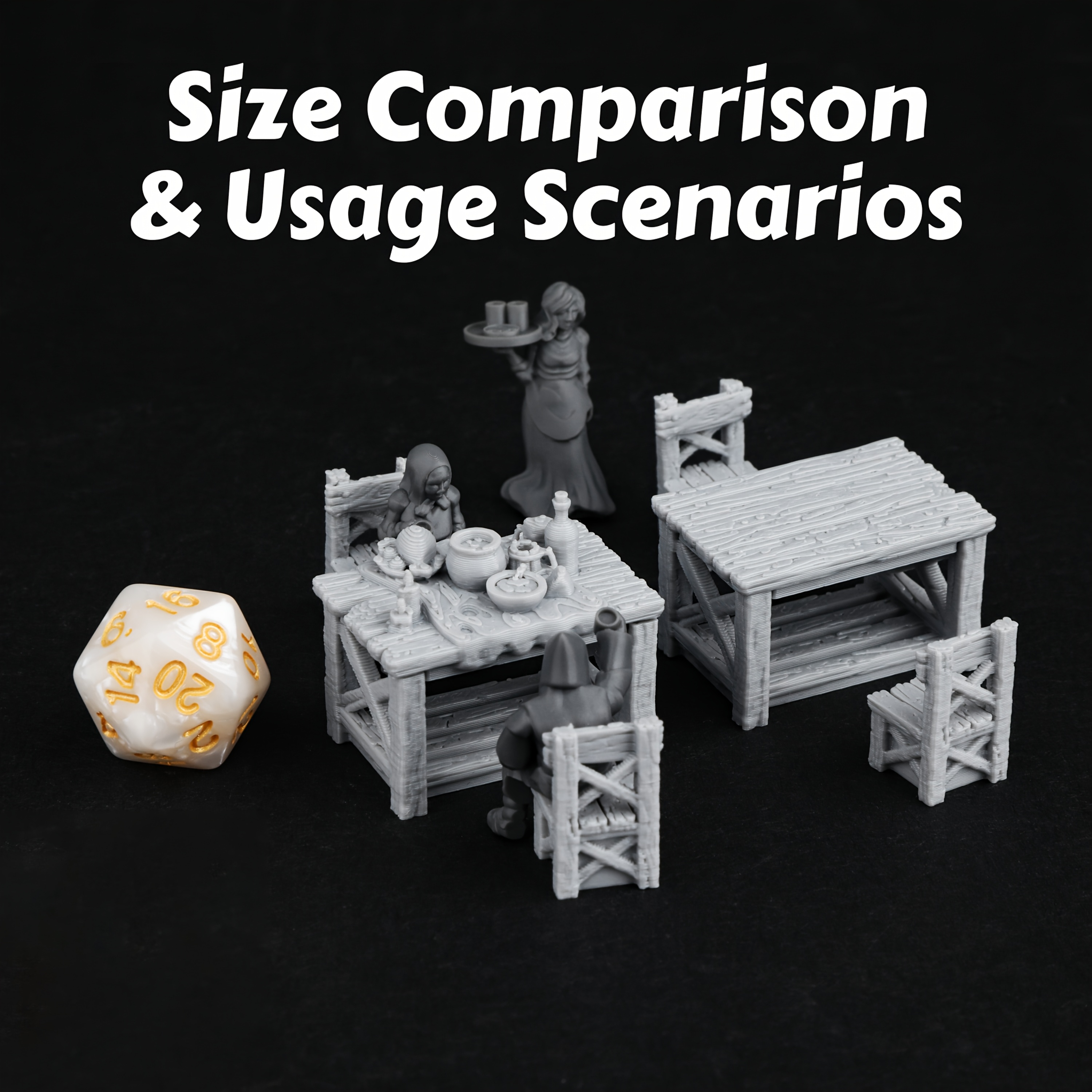 Board Game Dune - Trpg Miniature Terrain | Rustic Miniatures