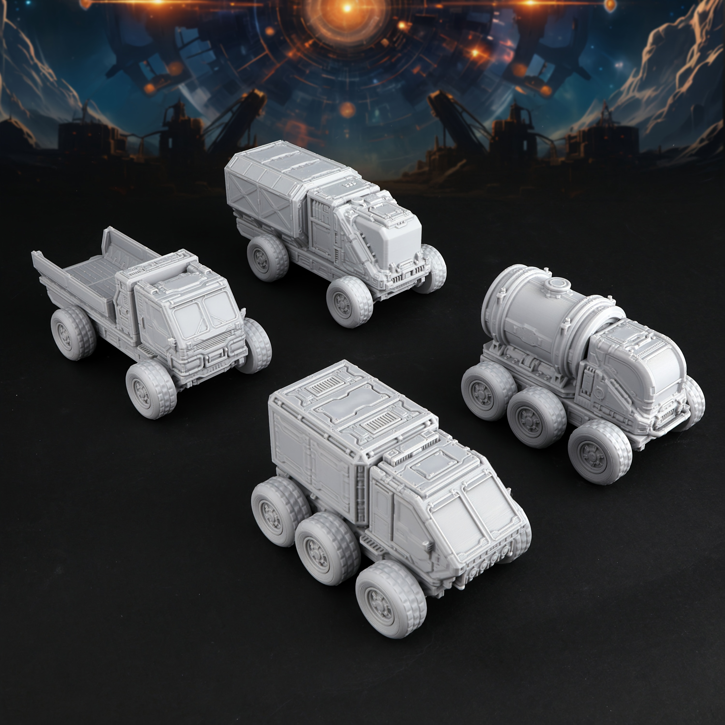 Sci-Fi RPG Truck Miniatures, P - Board Game Dune ulasan dan harga