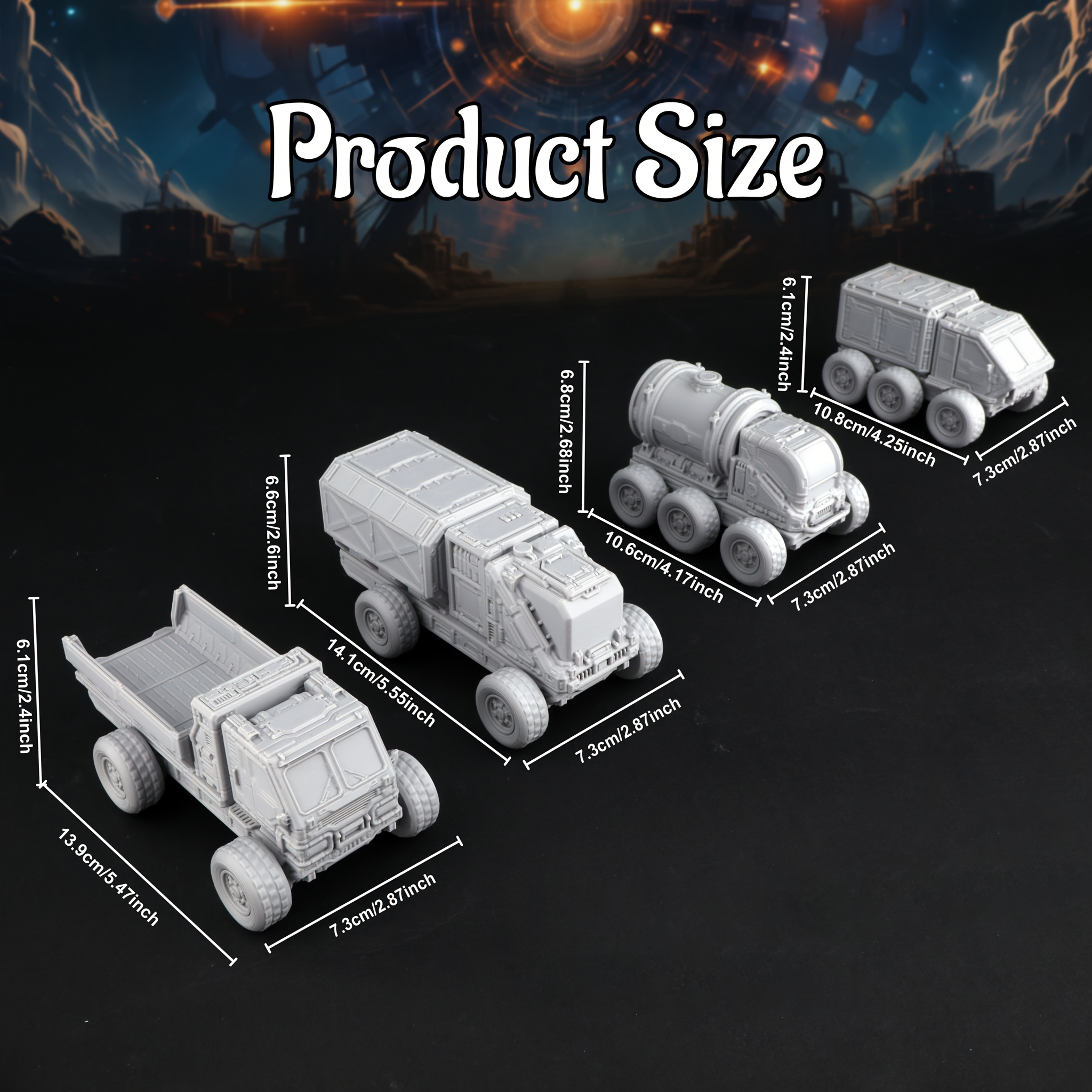 Sci-Fi RPG Truck Miniatures, P - Board Game Dune ulasan dan harga