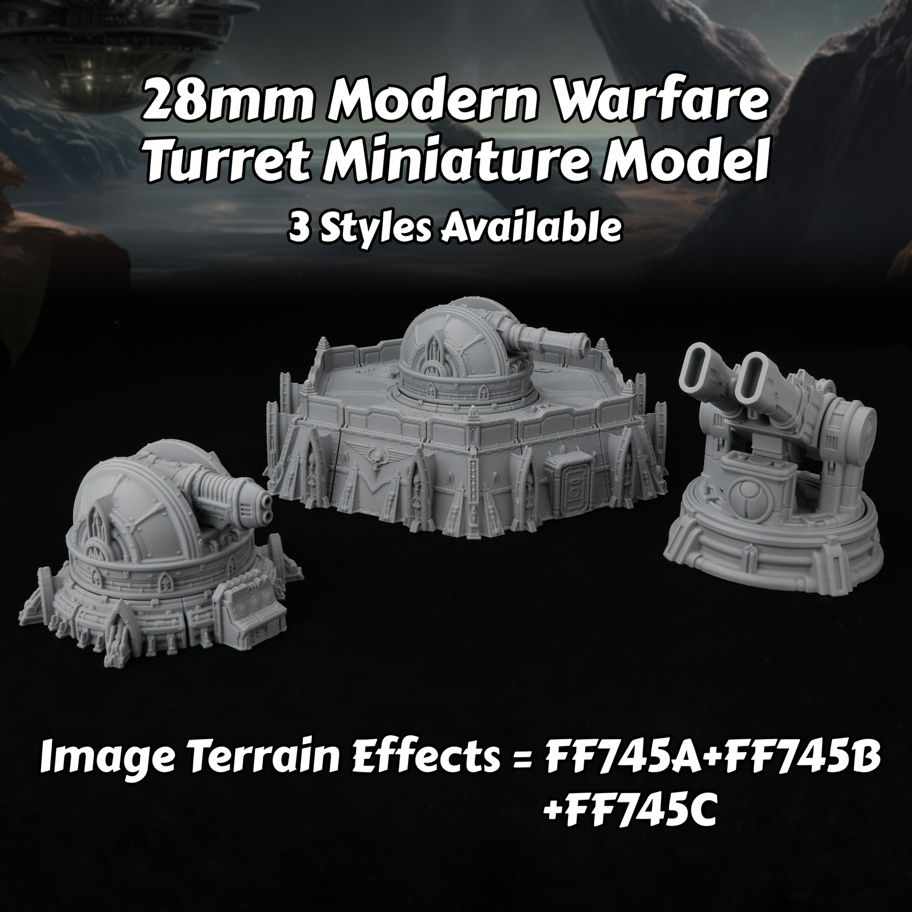 TTRPG Sci-Fi Defense Miniature - Board Game Dune ulasan dan harga