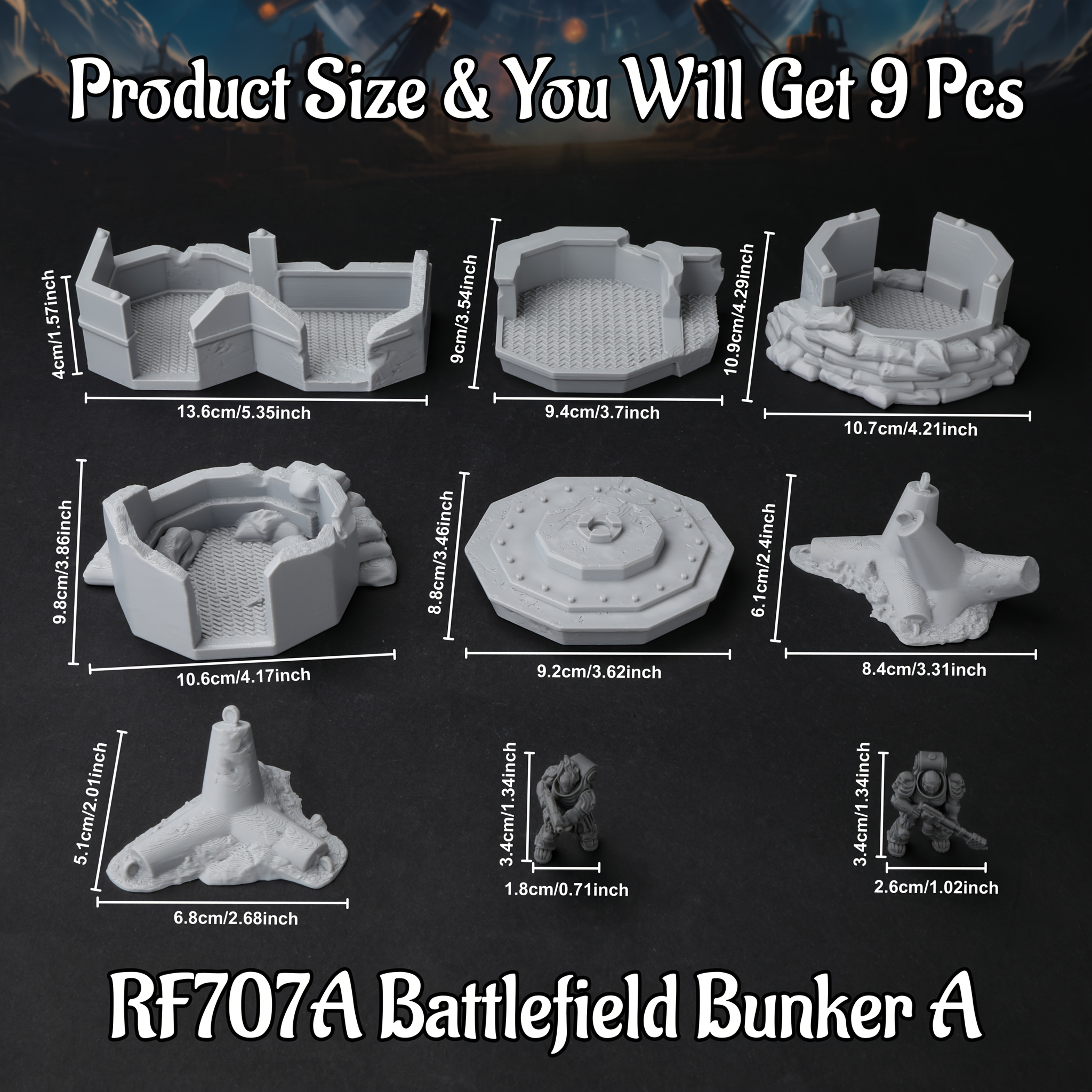 Sci-Fi Modular Battlefield Bun - Board Game Dune ulasan dan harga