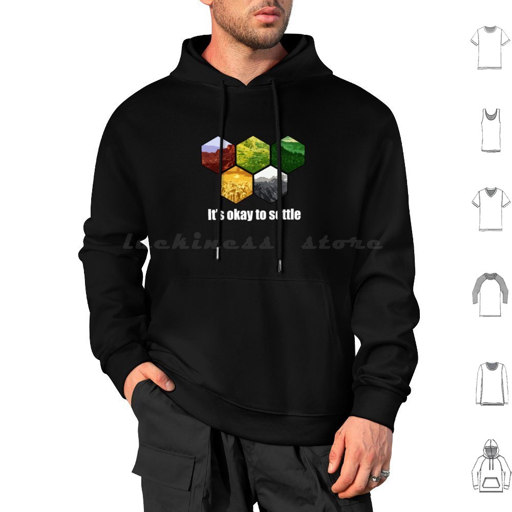 It _ S Okay To Settle Hoodie C - Board Game Geek ulasan dan harga