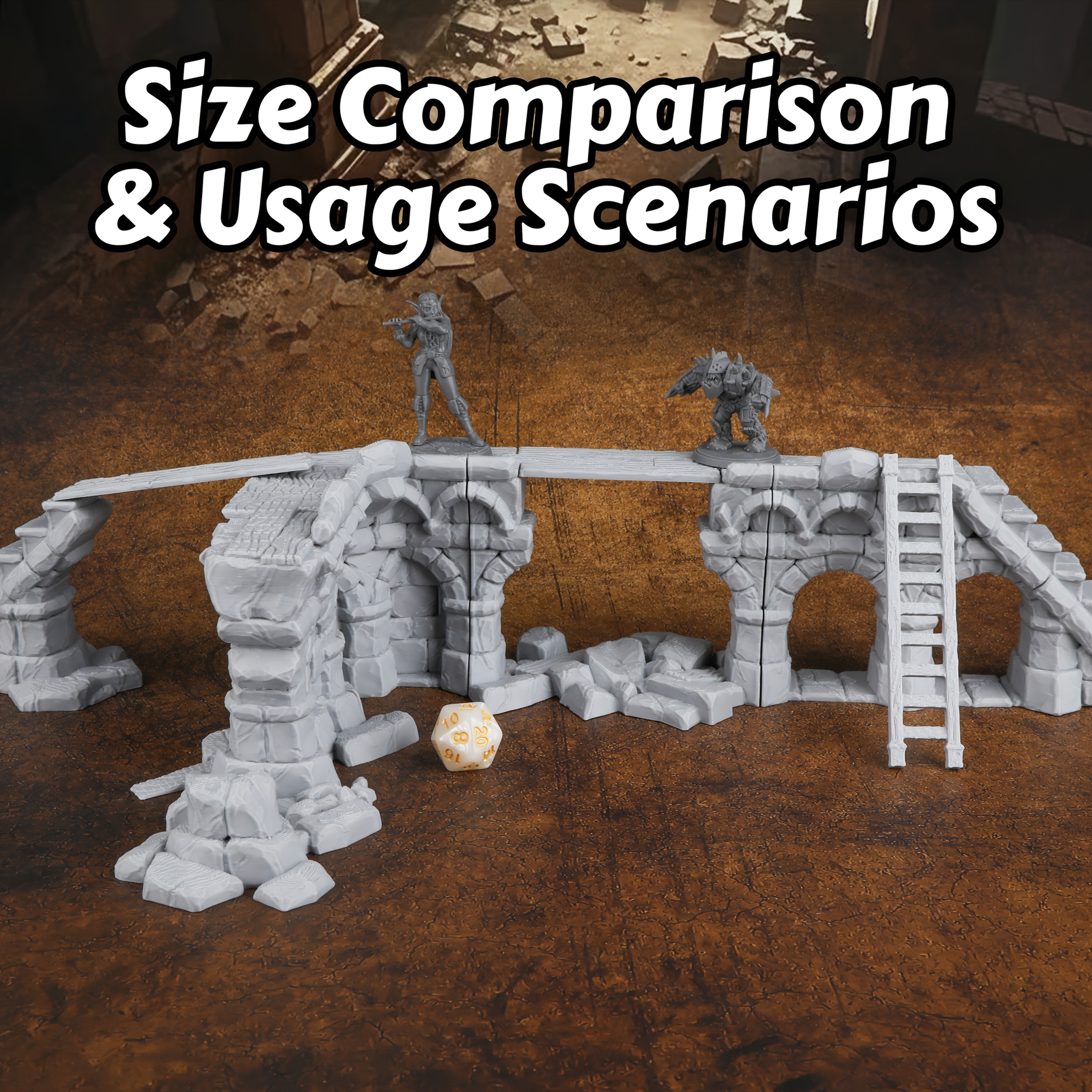 RPG Miniature Terrain Building - Board Game Dune ulasan dan harga
