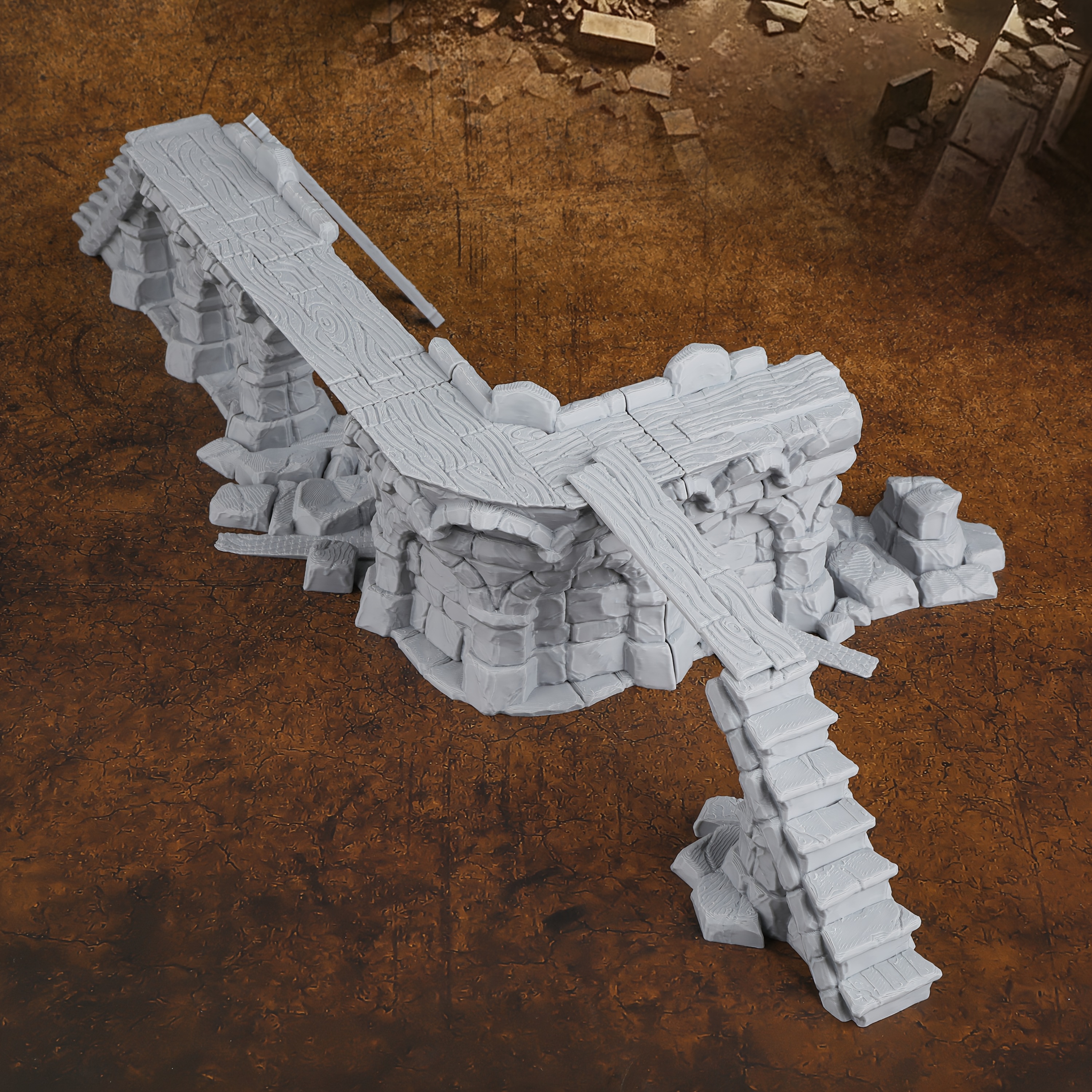 RPG Miniature Terrain Building - Board Game Dune ulasan dan harga