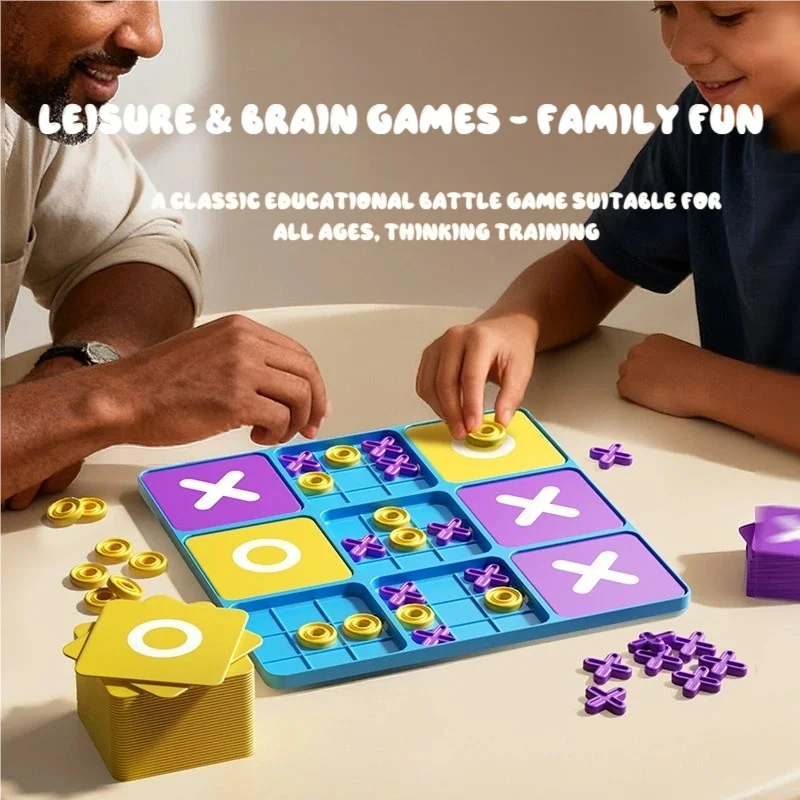 New Tic-Tac-Toe Board Game | K - Board Game Word ulasan dan harga