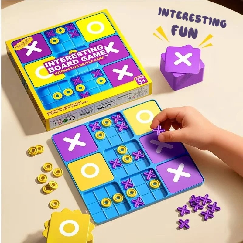 New Tic-Tac-Toe Board Game | K - Board Game Word ulasan dan harga