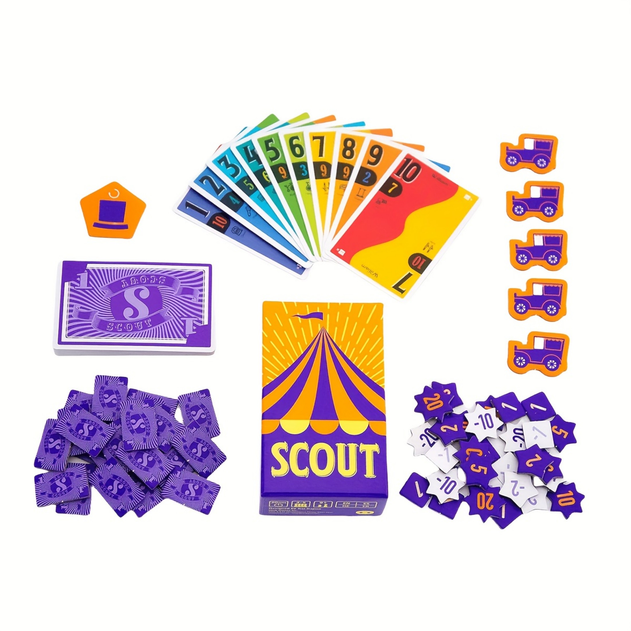 Board Game：SCOUT\dokojong\Town - Board Game Splendor ulasan dan harga