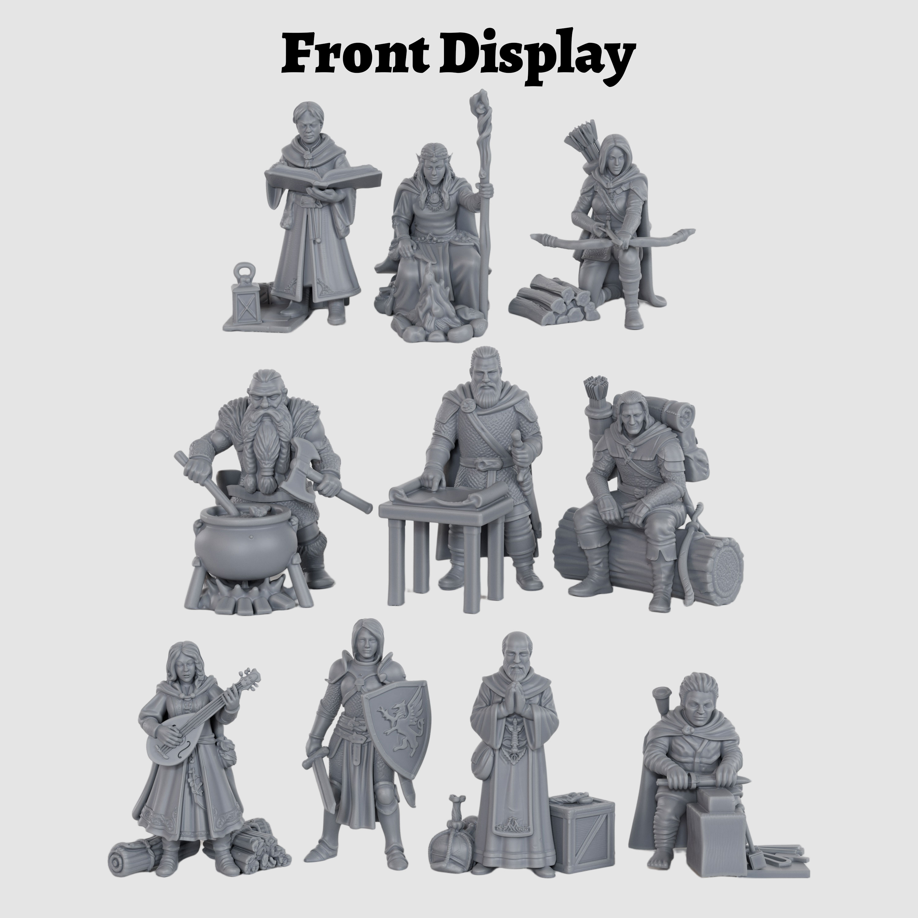 Fantasy Adventurer NPC Miniatu - Board Game Dune ulasan dan harga