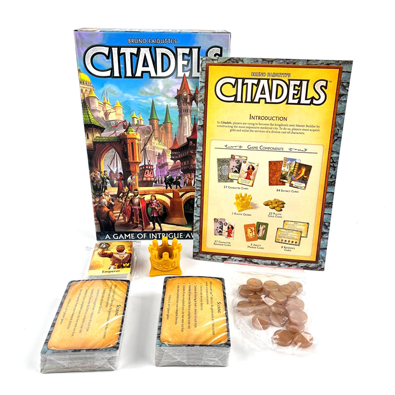Citadels  Revised Edition Clas - Board Game Splendor ulasan dan harga