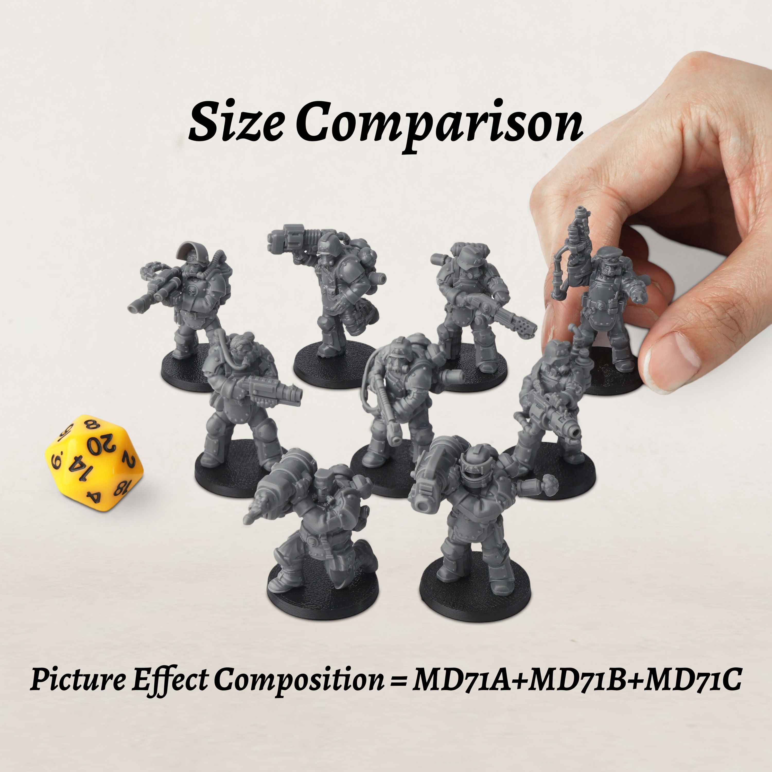 Sci-Fi Armored Squad Miniature - Board Game Dune ulasan dan harga