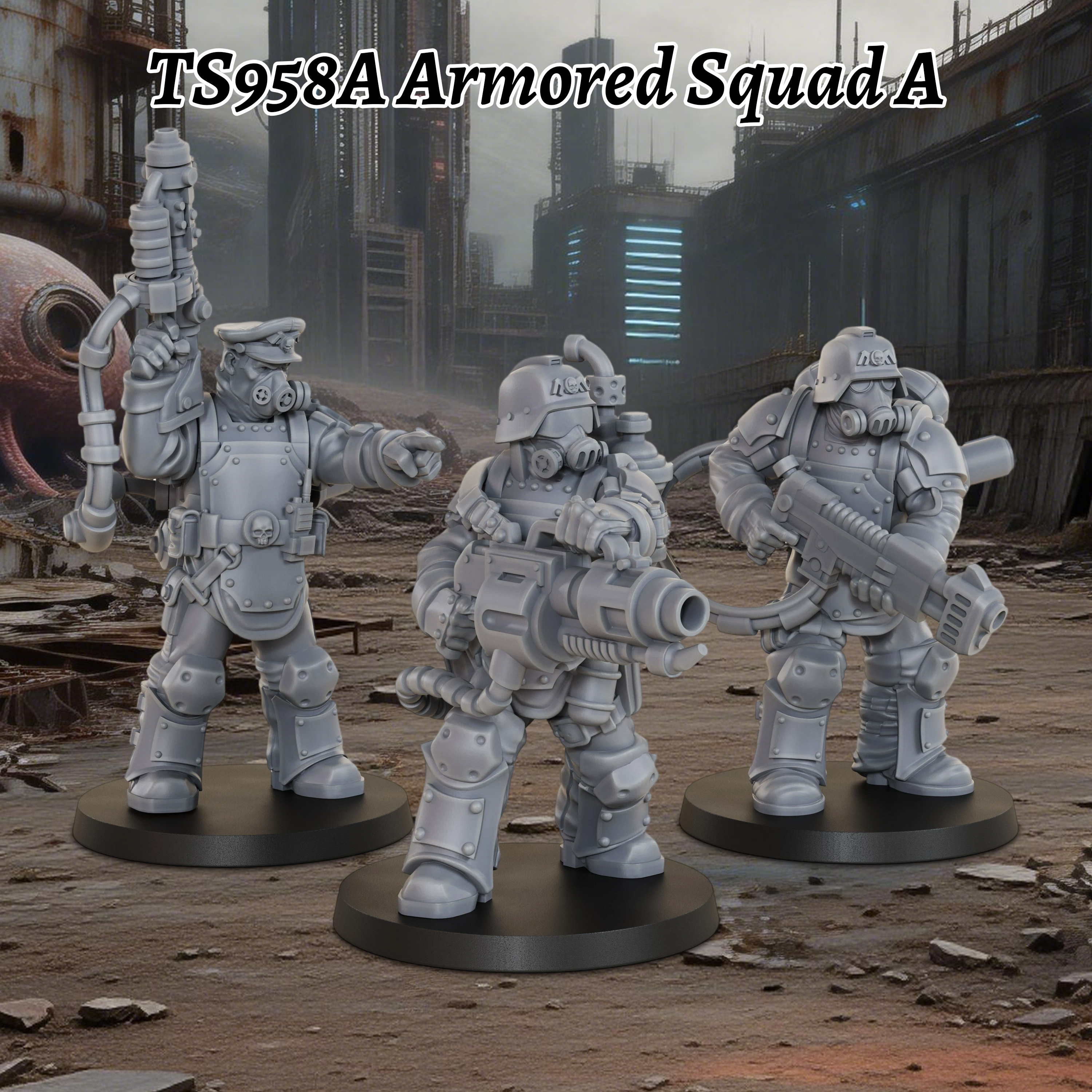 Sci-Fi Armored Squad Miniature - Board Game Dune ulasan dan harga