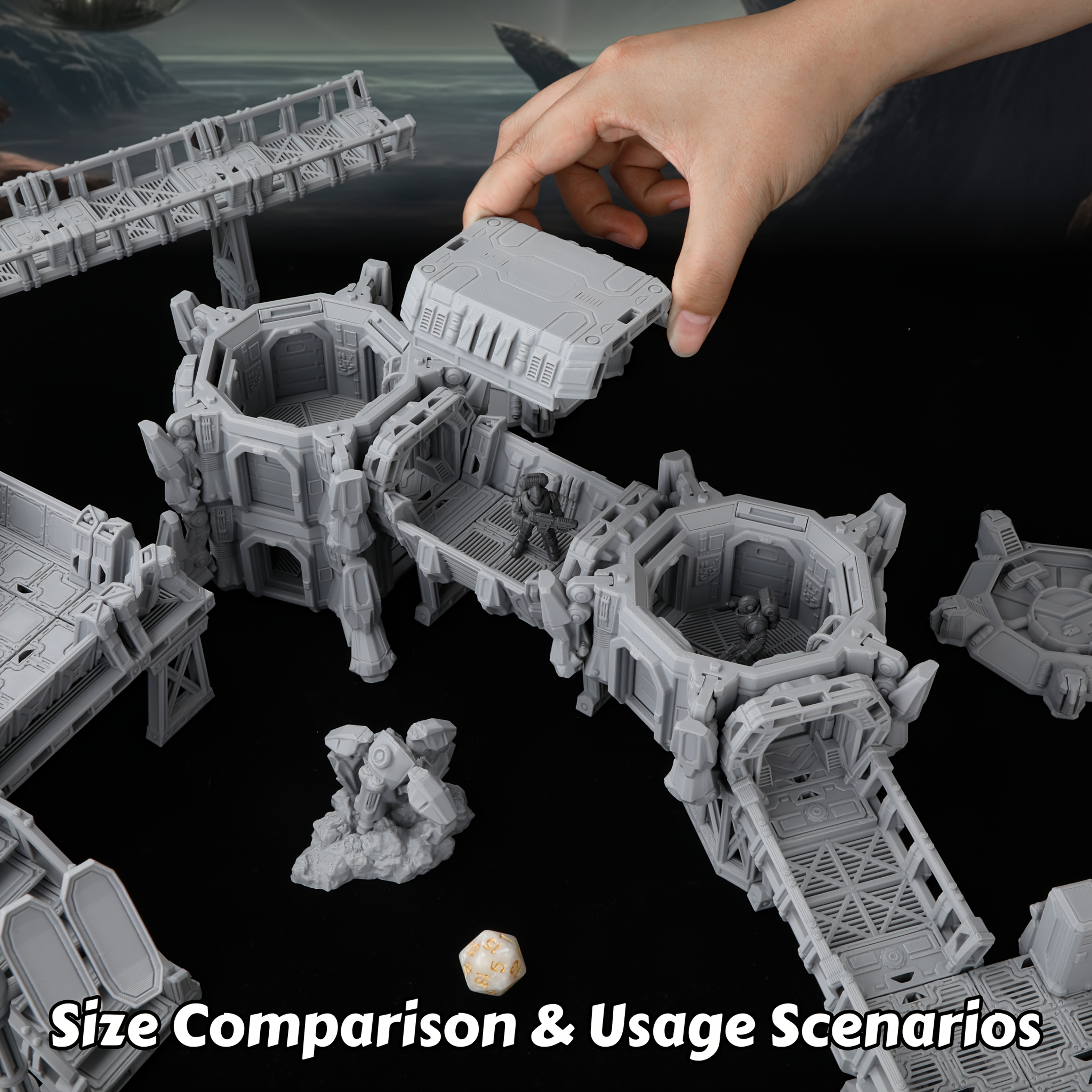 Epical Sci-Fi Terrain Set for  - Board Game Dune ulasan dan harga