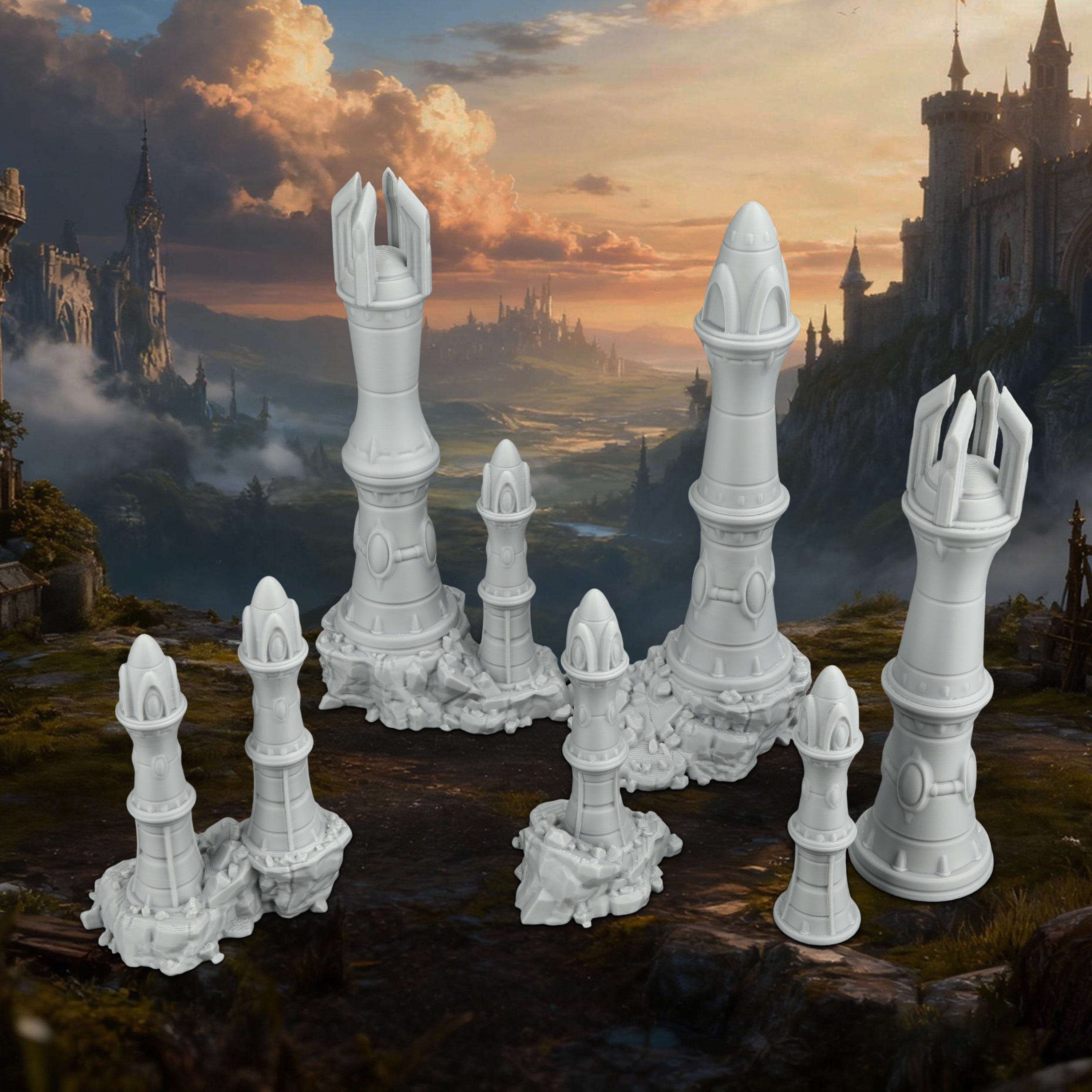 PRG Tower Kit | Fantasy Magic  - Board Game Dune ulasan dan harga