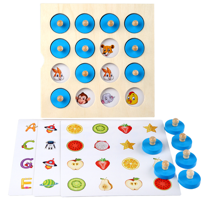 Montessori memory chess game 3 - Board Game Oath ulasan dan harga