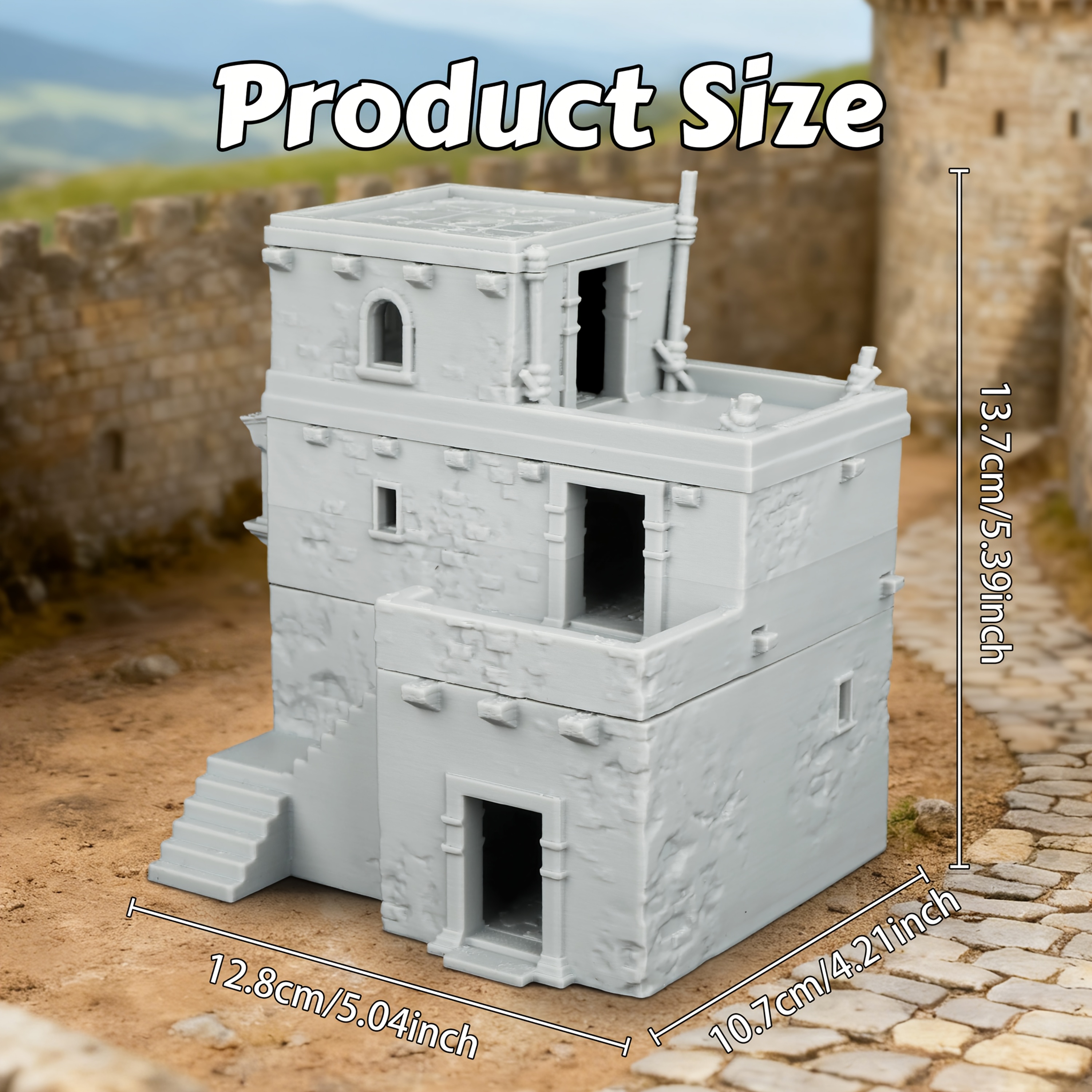 TRPG Miniature Building - Ston - Board Game Dune ulasan dan harga