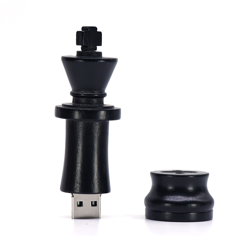 Wooden Chess Pen Drive King Us - Board Game Oath ulasan dan harga