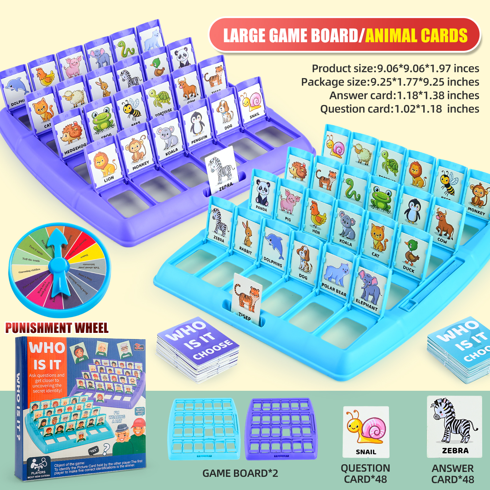 Guess Who I Am, Children'S Puz - Board Game Idea ulasan dan harga