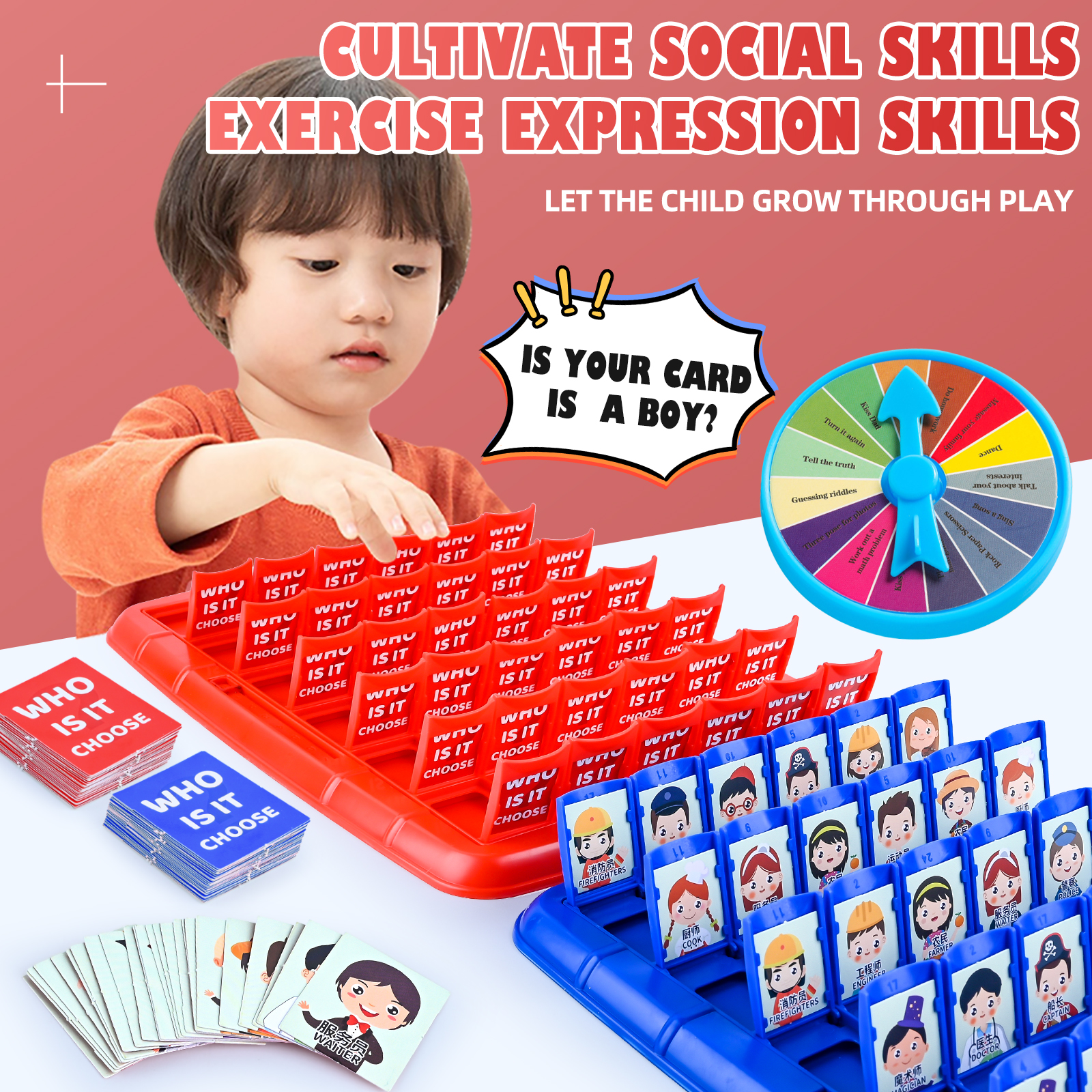 Guess Who I Am, Children'S Puz - Board Game Idea ulasan dan harga