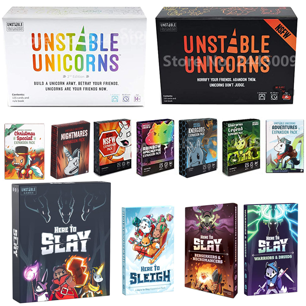 Unicorns card game Christmas S - Board Game Exploding Kittens ulasan dan harga