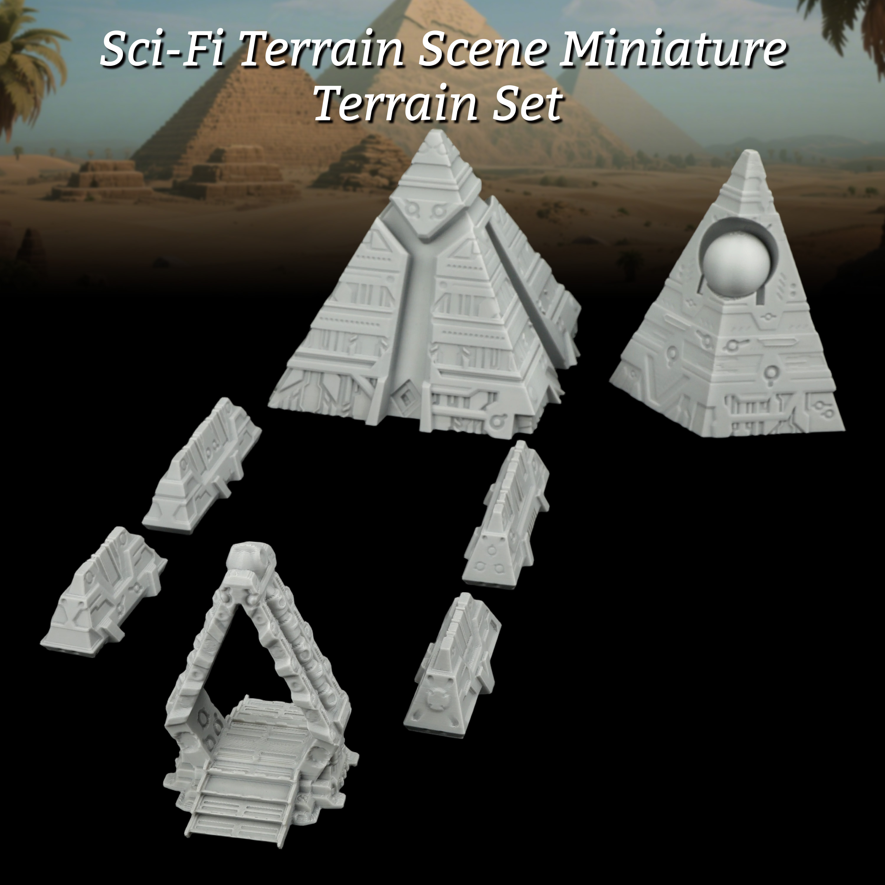 Sci-Fi Terrain Scene Miniature - Board Game Dune ulasan dan harga