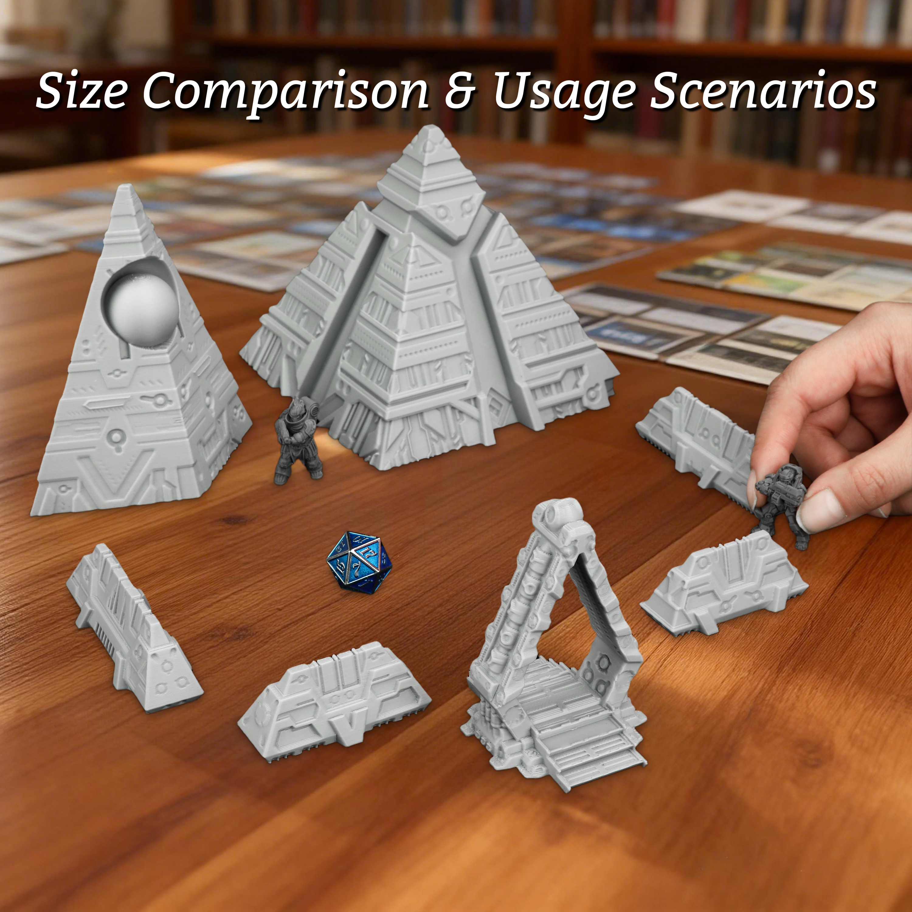 Sci-Fi Terrain Scene Miniature - Board Game Dune ulasan dan harga