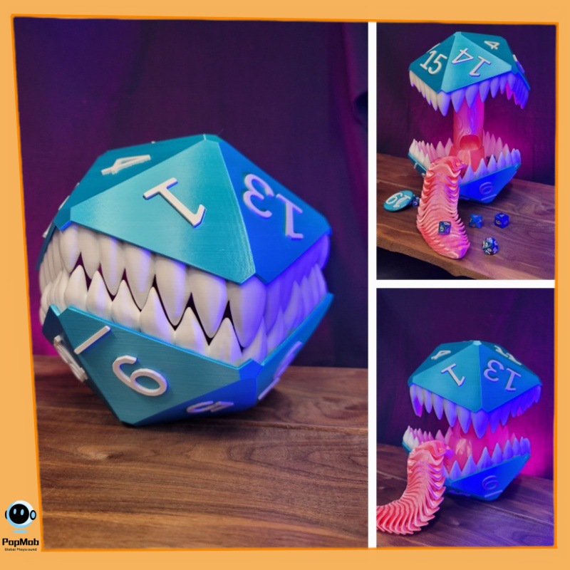 3D Printed Dice Tower Foldable - Board Game Geek ulasan dan harga