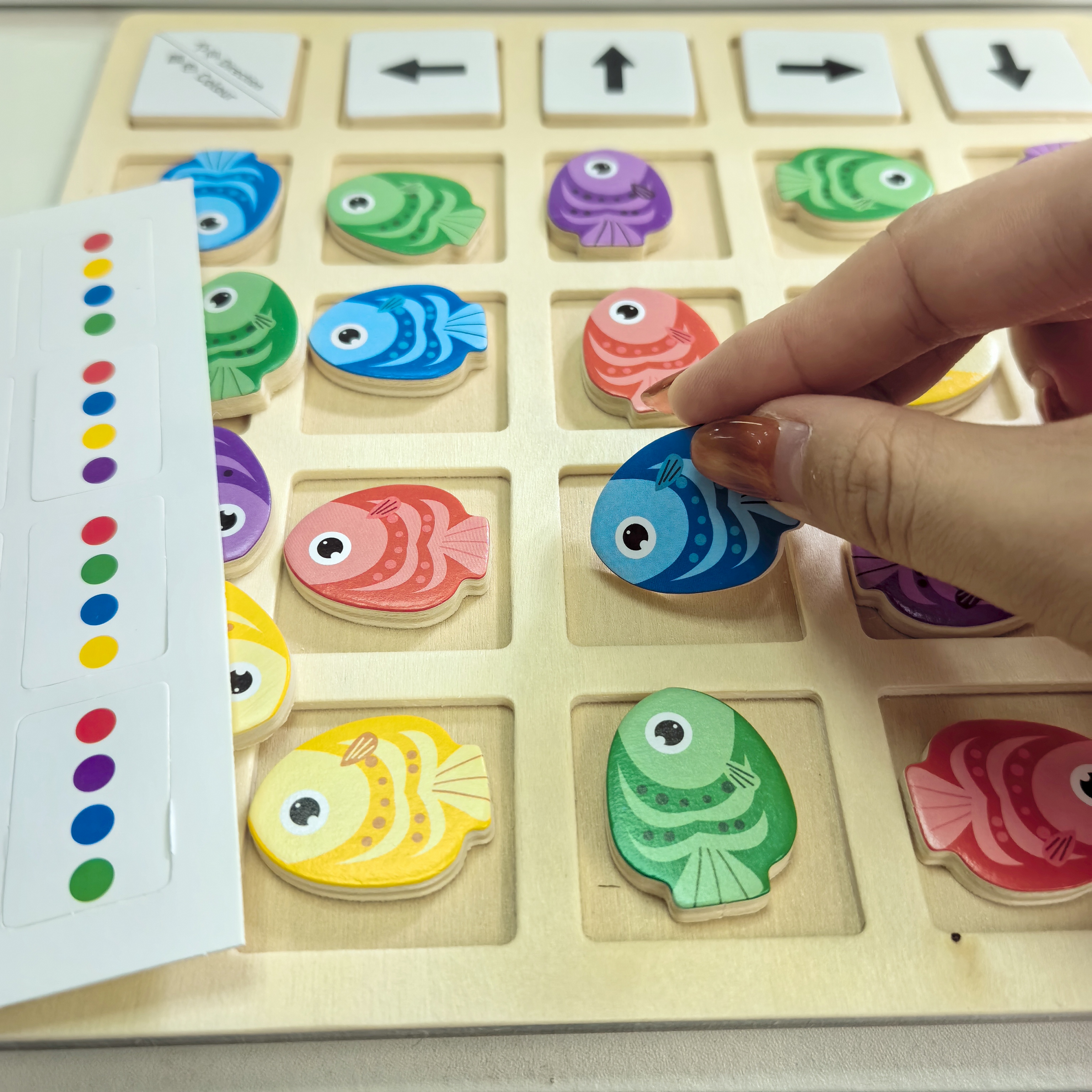 Wooden Montessori Toys Childre - Board Game Idea ulasan dan harga