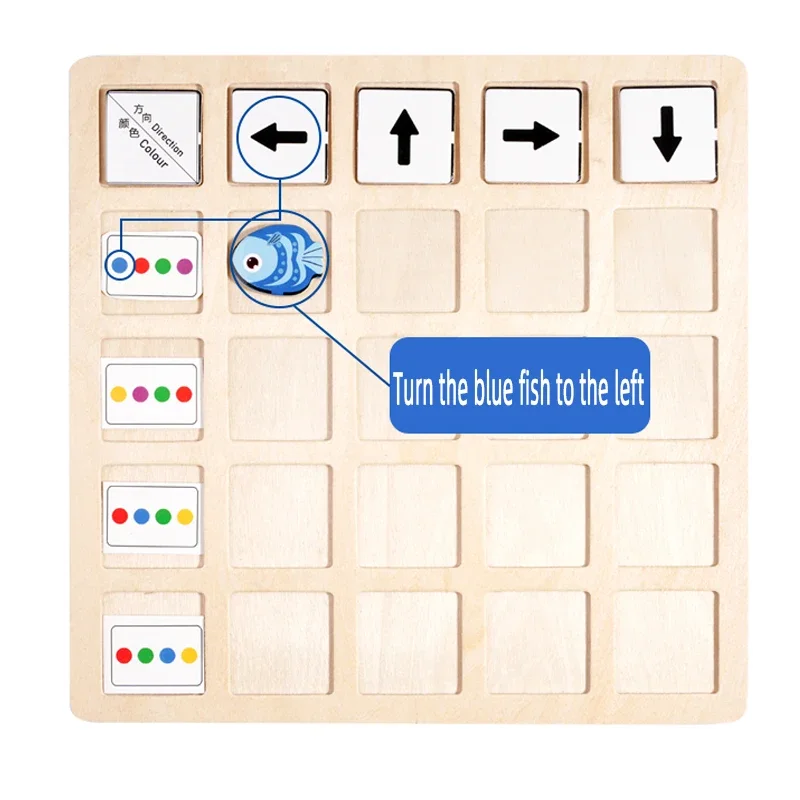 Wooden Montessori Toys Childre - Board Game Idea ulasan dan harga