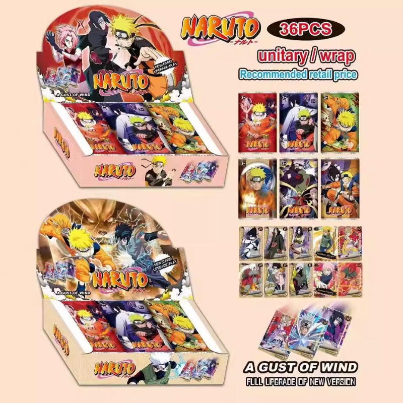 Bandai English Card Collection - Board Game Naruto ulasan dan harga