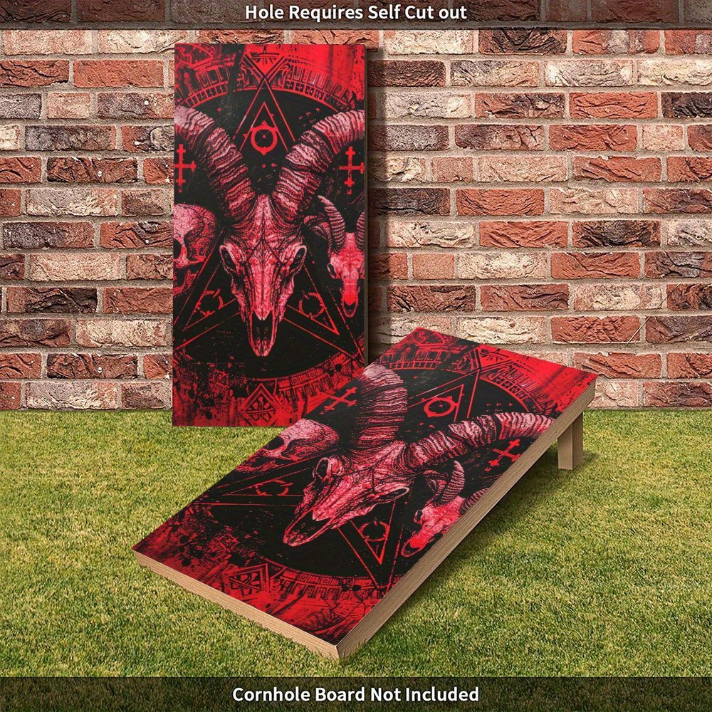 Dark Rune Ram Skull Waterproof - Board Game Film ulasan dan harga