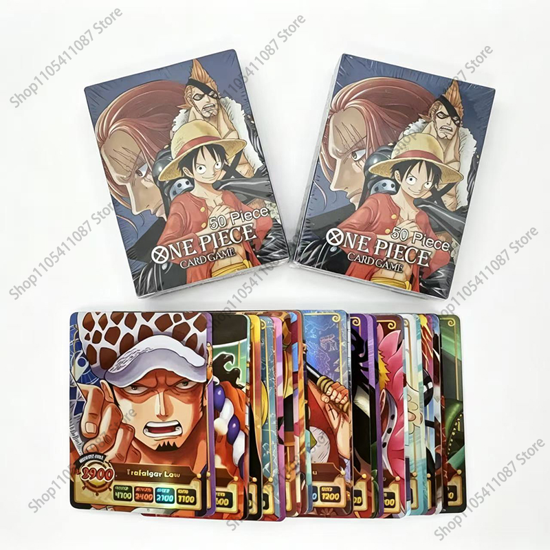 50pcs One Piece English Cards  - Board Game Naruto ulasan dan harga