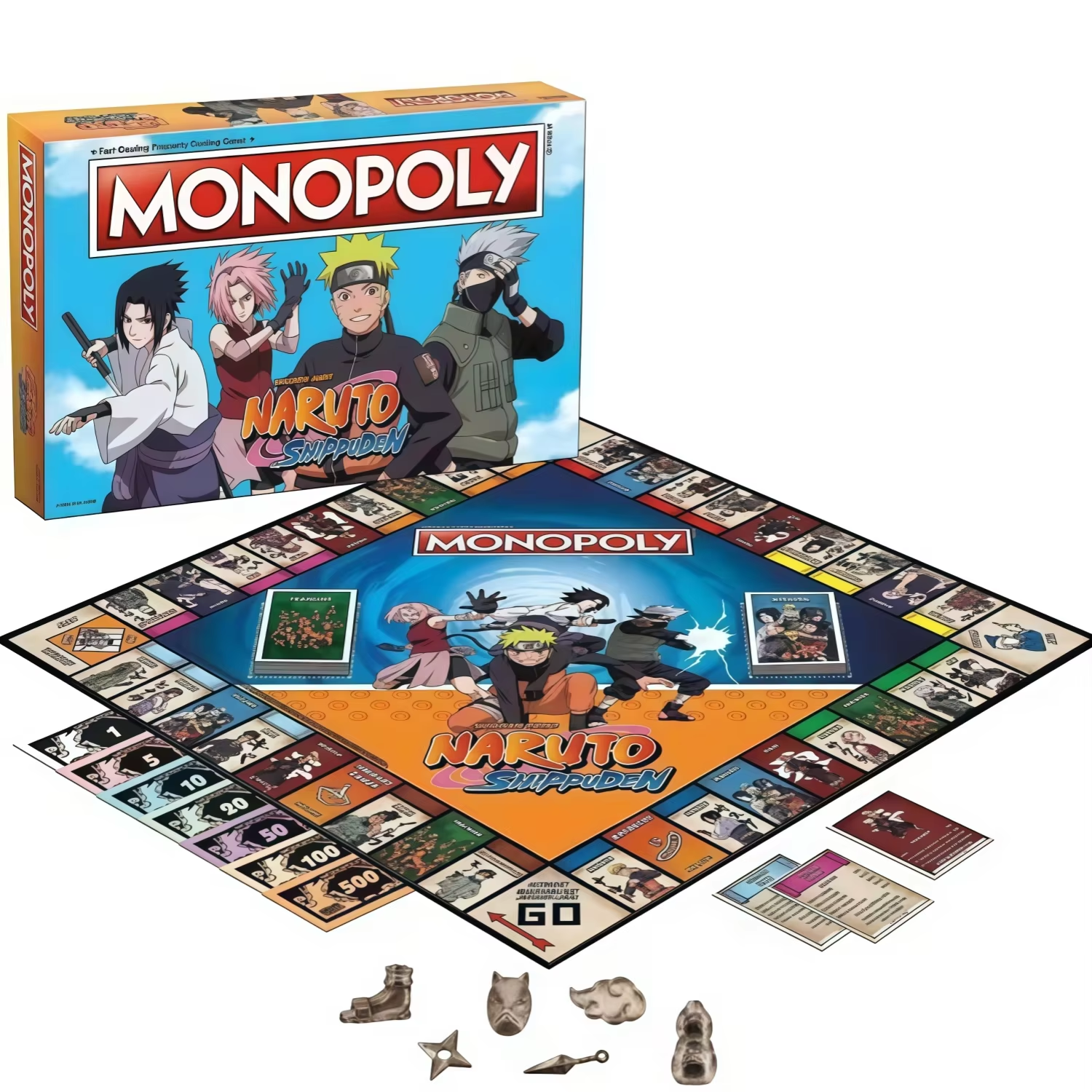 Monopoly Naruto Shippuden co-b - Board Game Naruto ulasan dan harga