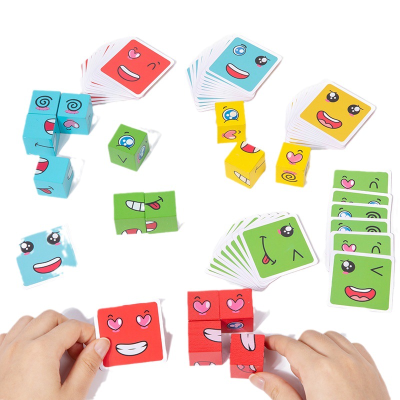 1Pcs Expressions Matching Puzz - Board Game Word ulasan dan harga