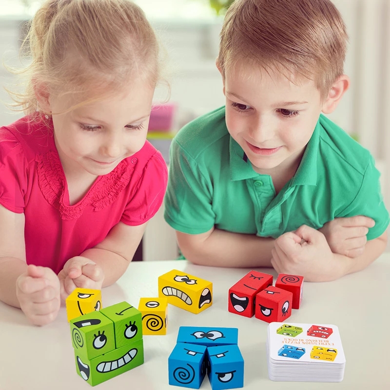 1Pcs Expressions Matching Puzz - Board Game Word ulasan dan harga
