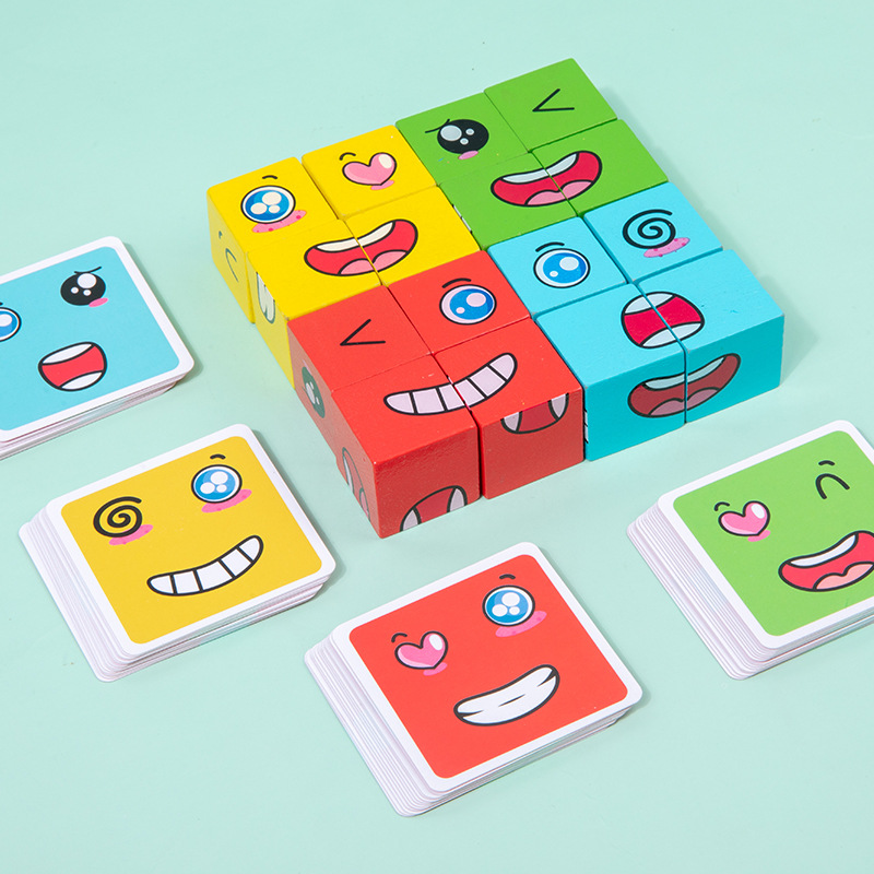 1Pcs Expressions Matching Puzz - Board Game Word ulasan dan harga