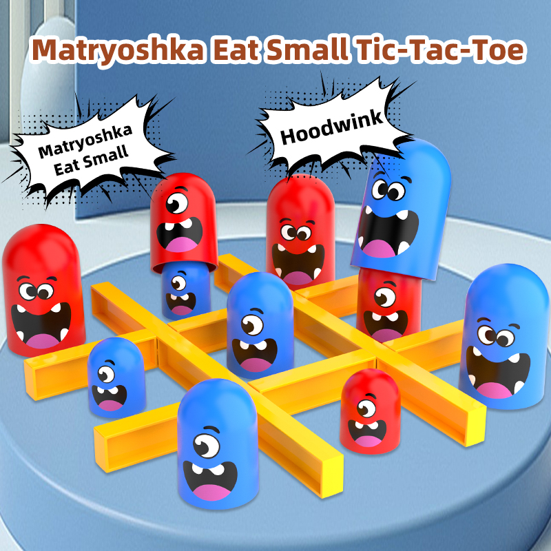 Tic-Tac-Toe Eat-and-Be-Sized S - Board Game Word ulasan dan harga
