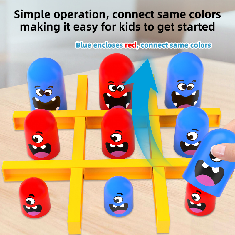 Tic-Tac-Toe Eat-and-Be-Sized S - Board Game Word ulasan dan harga