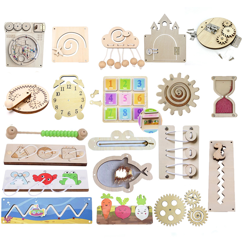 Baby Busy Board Accessories Mo - Board Game Idea ulasan dan harga